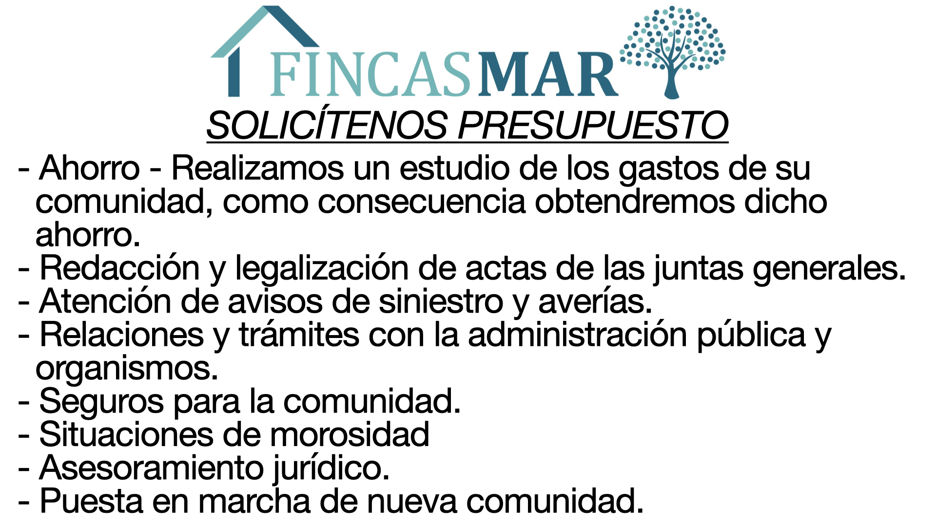 Administración de fincas